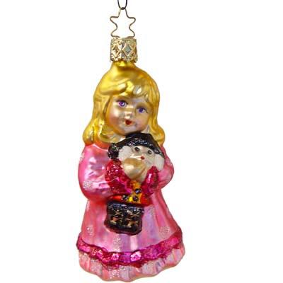 Clara Christmas Ornament Inge-Glas of Germany 1-041-06