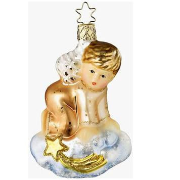 Limited Edition On Heaven's Cloud Inge-Glas Christmas Ornament 1-083-09