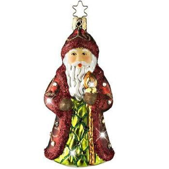 St. Nikolaus Treasure Christmas Ornament Inge-Glas 1-130-09
