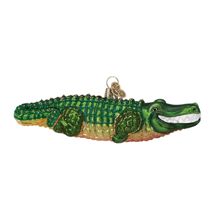 Alligator 12126 Old World Christmas Ornament