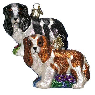King Charles Cocker Spaniel 12139 Old World Christmas Ornament Assorted