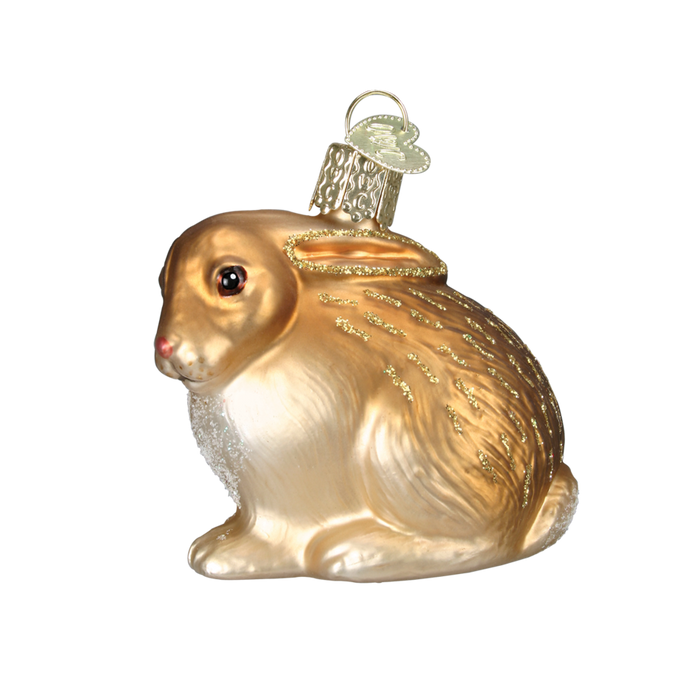 Cottontail Bunny 12192 Old World Christmas Ornament Assorted