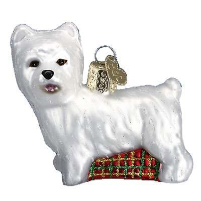 Westie Dog 12251 Old World Christmas Ornament