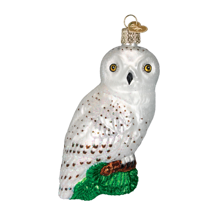 Great White Owl 16079 Old World Christmas Ornament