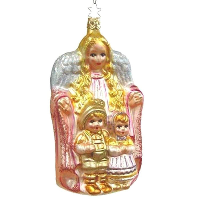 Guardian of Hope Angel with Children Inge-Glas Germany 2-190-05