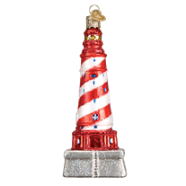 White Shoal Lighthouse 20103 Old World Christmas Ornament — Trendy