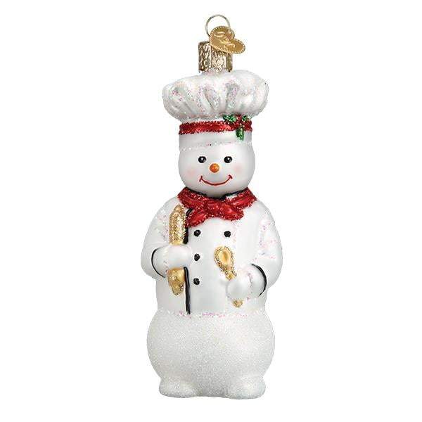 Snowman Chef 24184 Old World Christmas Ornament