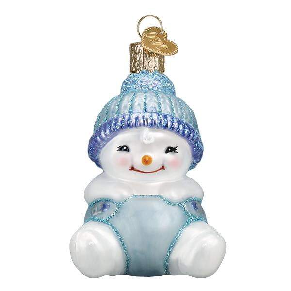Snow Baby Boy 24190 Old World Christmas Ornament