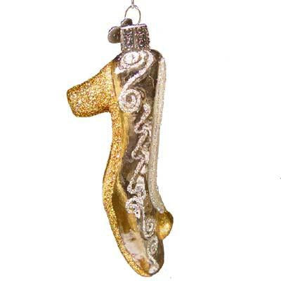 Glass Slipper Ornament 32098 Old World Christmas