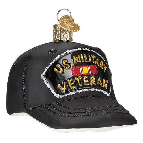 Veteran's Cap 32375 Old World Christmas Ornament