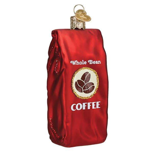 Bag of Coffee Beans Old World Christmas Ornament 32387