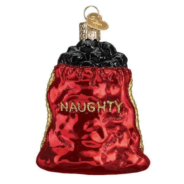 Bag of Coal 36256 Old World Christmas Ornament