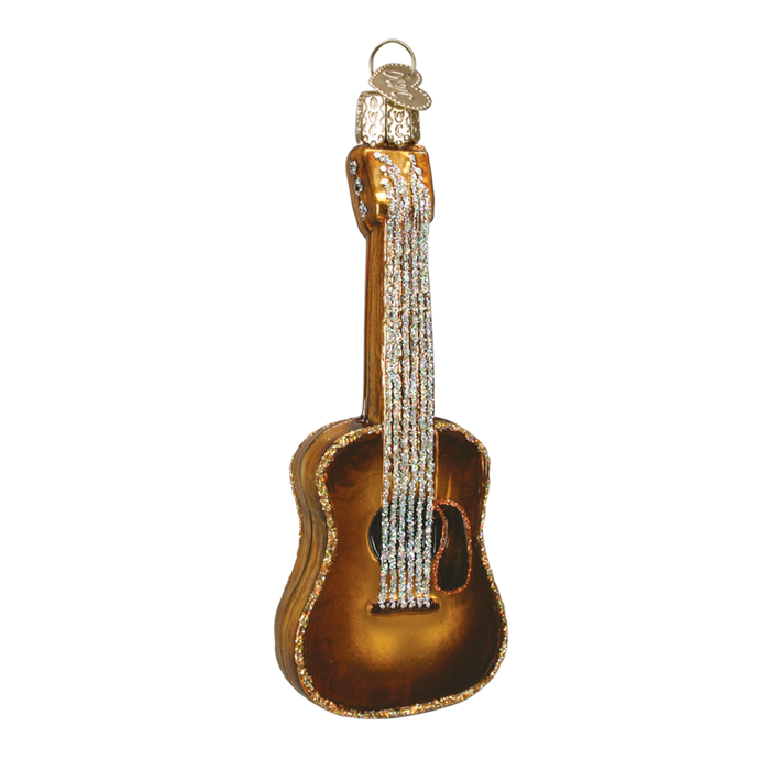 Guitar Old World Christmas Ornament 38010