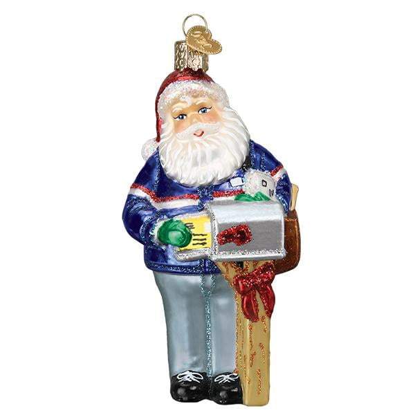Postman Santa 40308 Old World Christmas Ornament