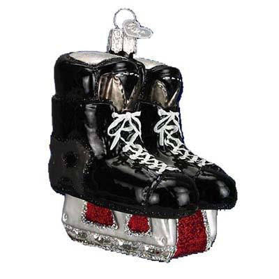 Hockey Skates 44046 Old World Christmas Ornament