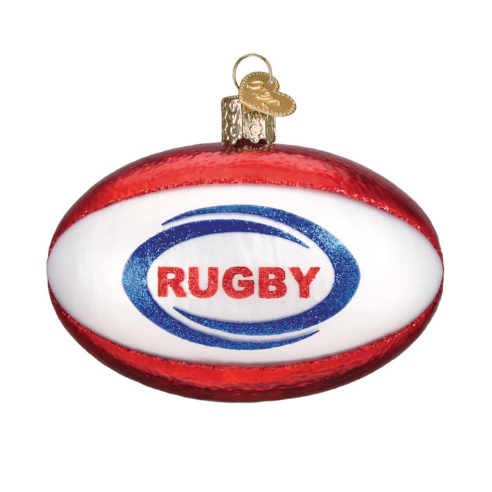 Rugby Ball 44128 Old World Christmas