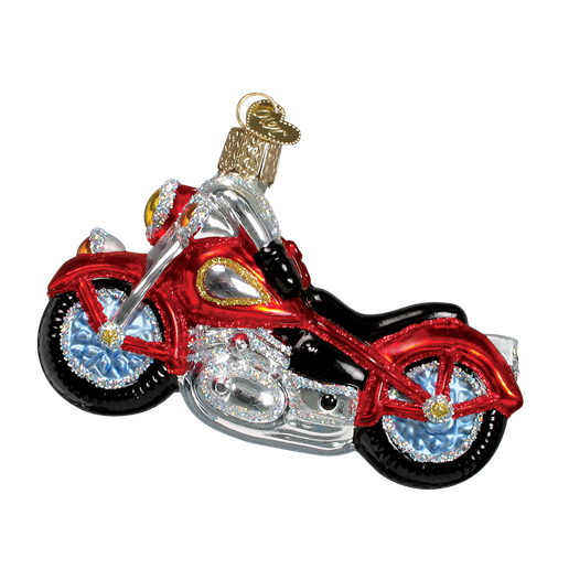 Motorcycle 46008 Old World Christmas Ornament