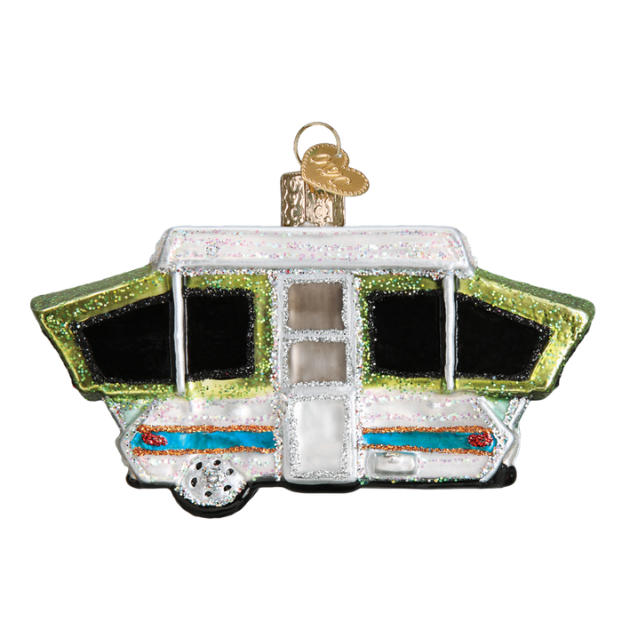 Tent Camper 46068 Old World Christmas Ornament