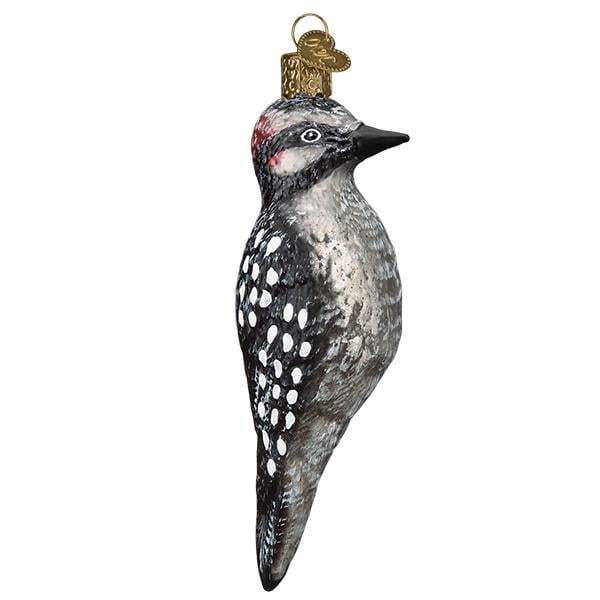 Vintage Hairy Woodpecker 51004 Old World Christmas Ornament