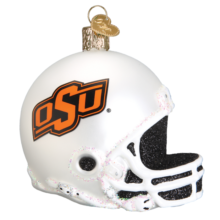 Oklahoma State Football Helmet 60517 Old World Christmas Ornament