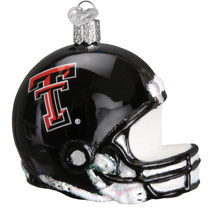 Texas Tech Football Helmet 63217 Old World Christmas Ornament