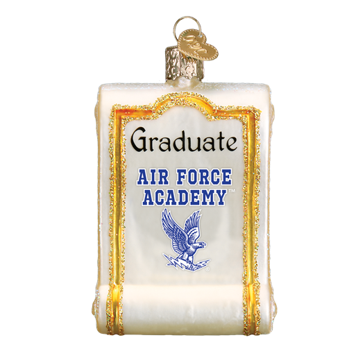 Air Force Diploma 65012 Old World Christmas Ornament