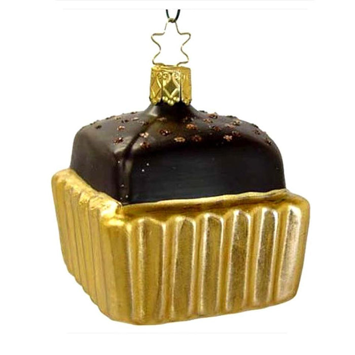 Petit Fours Gold Cup Inge-Glas Christmas Ornament 68080