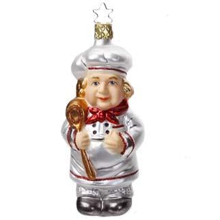 Le Maitre The Chef Christmas Ornament Inge-Glas of Germany 68245