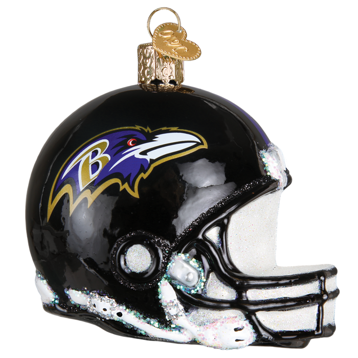 Baltimore Ravens Helmet 70317 Old World Christmas Ornament
