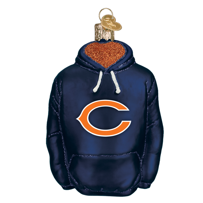 Chicago Bears Hoodie 70603 Old World Christmas Ornament