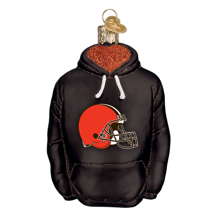 Cleveland Browns Hoodie 70803 Old World Christmas Ornament