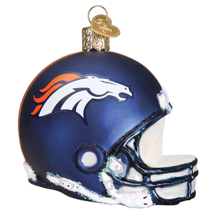 Denver Broncos Helmet 71017 Old World Christmas Ornament