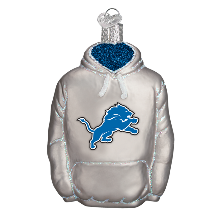 Detroit Lions Hoodie 71103 Old World Christmas Ornament