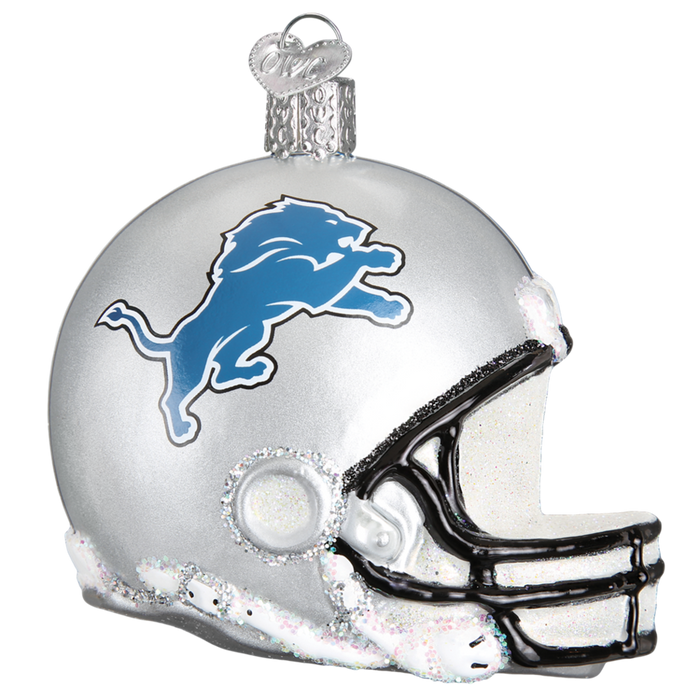 Detroit Lions Helmet 71117 Old World Christmas Ornament