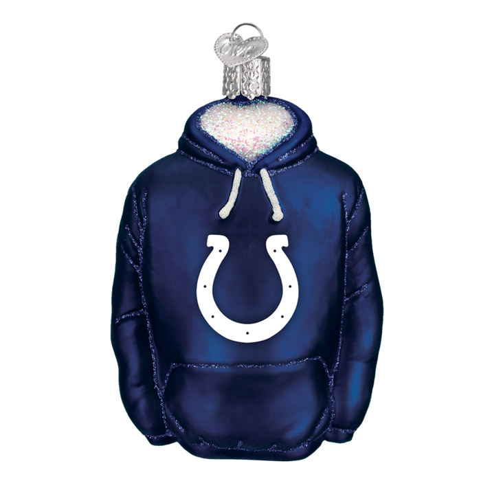 Indianapolis Colts Hoodie 71403 Old World Christmas Ornament