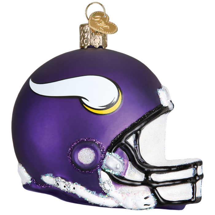 Minnesota Vikings Helmet 71917 Old World Christmas Ornament