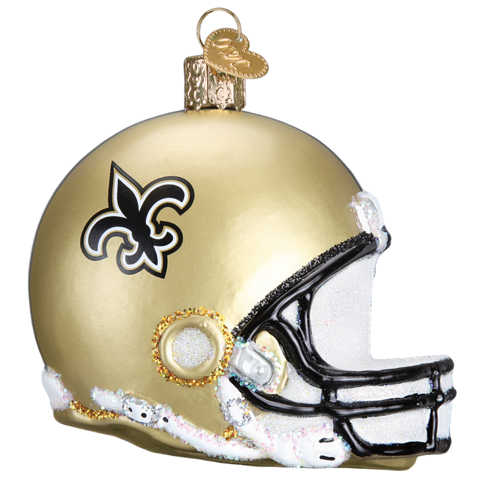 New Orleans Saints Helmet 72117 Old World Christmas Ornament