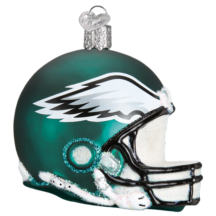 Philadelphia Eagles Helmet 72517 Old World Christmas Ornament