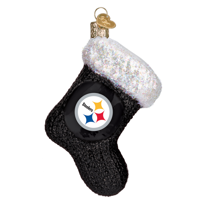 Pittsburgh Steelers Stocking 72608 Old World Christmas Ornament