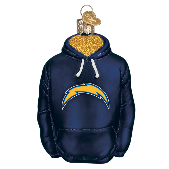 Chargers Hoodie 72703 Old World Christmas Ornament