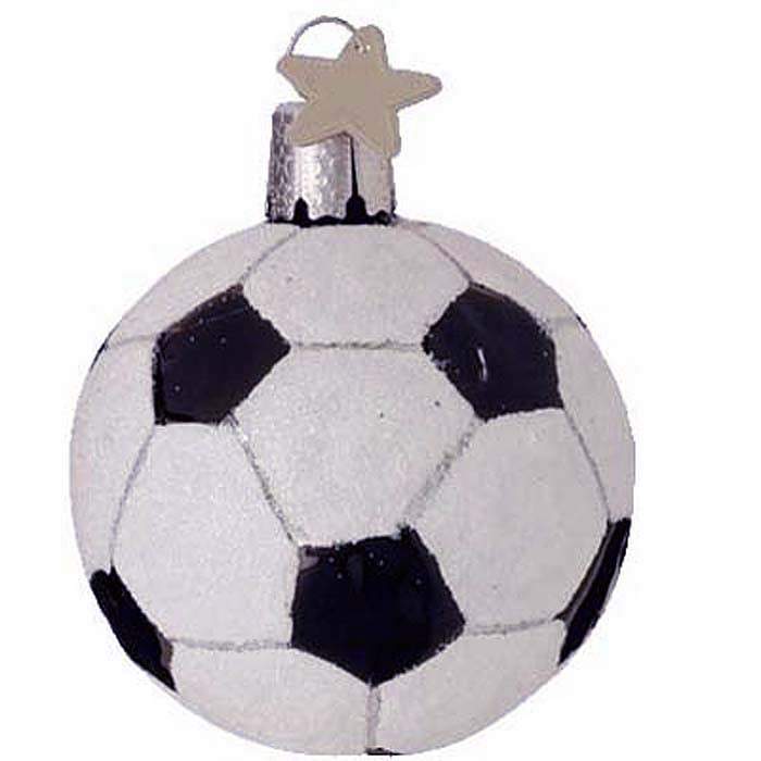 Kicks! Soccer Ball Christmas Ornament