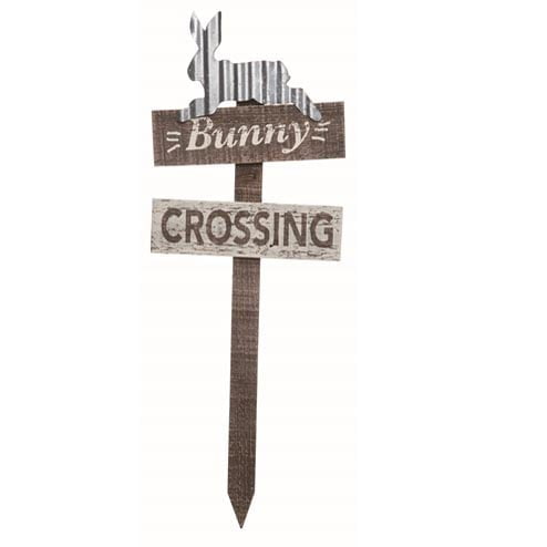 Bunny Crossing Stake