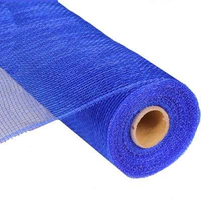 10" Royal Blue Deco Poly Mesh RE130225