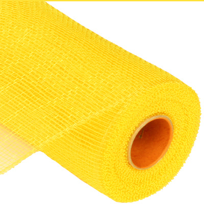 10" Yellow Deco Poly Mesh RE130229