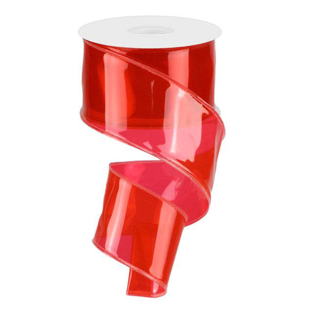 2.5" Poppy Red Jelly Ribbon RG01838EX