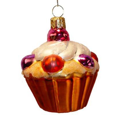 Cupcake Christmas Ornament from Varsovia of Poland