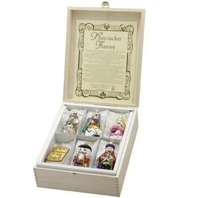 Nutcracker Fantasy Keepsake Box Ornaments Inge-Glas 1-321-06