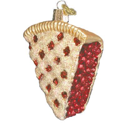 Piece of Cherry Pie 32018 Old World Christmas Ornament