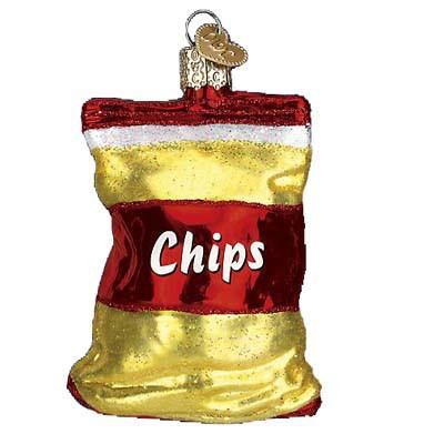Bag of Chips 32154 Old World Christmas Ornament