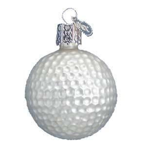 Golf Ball 44014 Old World Christmas Ornament